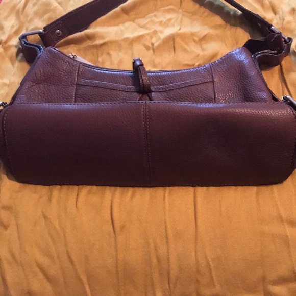 Brown leather Aigner bag - Picture 2 of 6